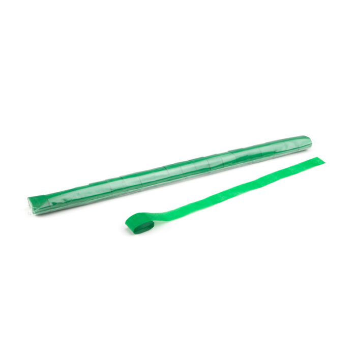 MagicFX - Streamers 10 m x 2,5 cm - Dark Green
